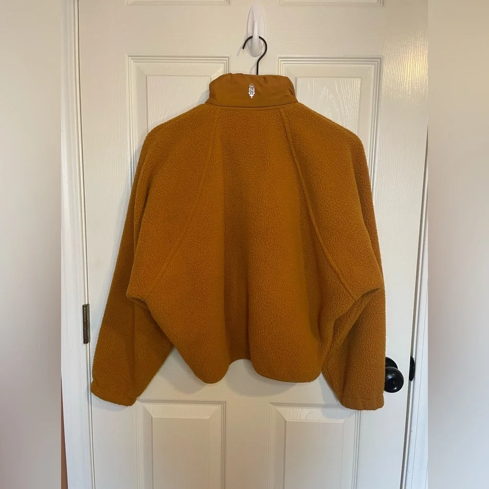 Free People Hit the Slopes Jacket in Russet Orange Size XS